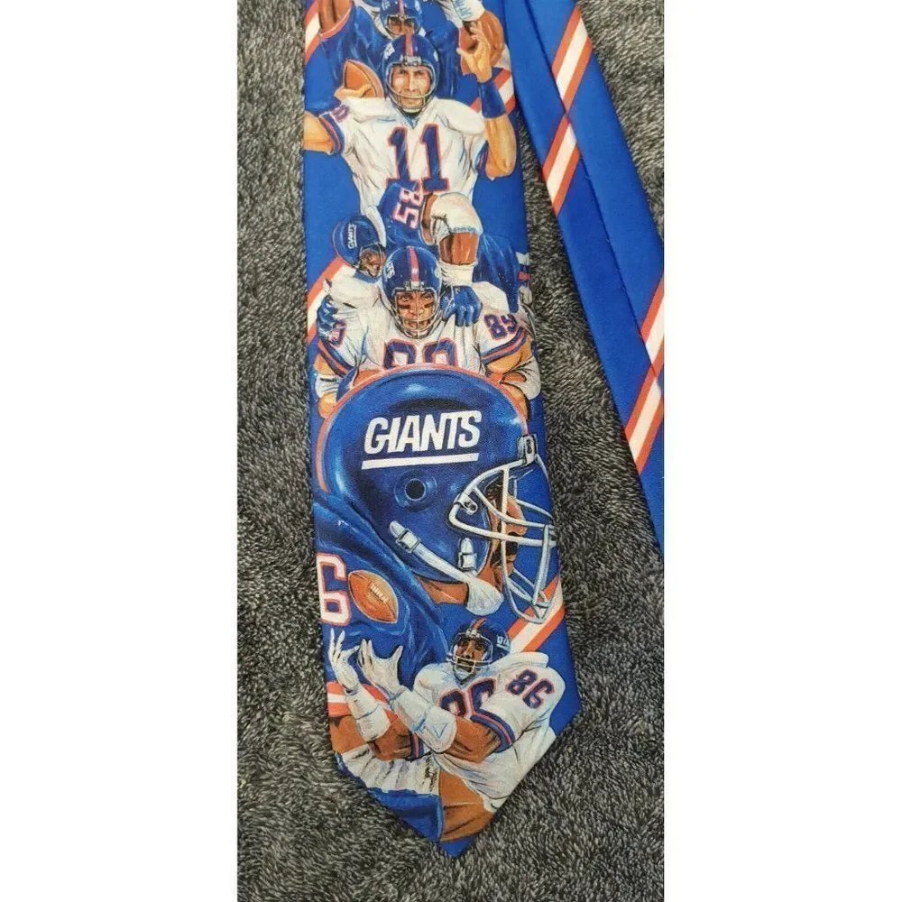 Original Ralph Marlin New York Giants Men's Neck Tie Vintage 1990